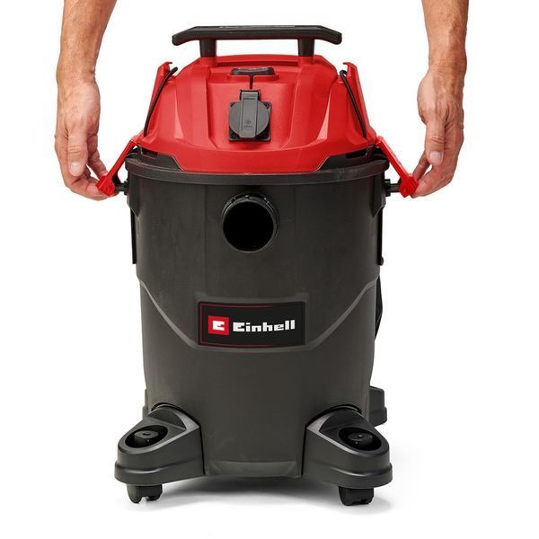 Потужний пилосос будівельний Einhell TC-VC 1825 A : 1250 Вт, 180 мБар, 25л (2342485) 2342485 фото