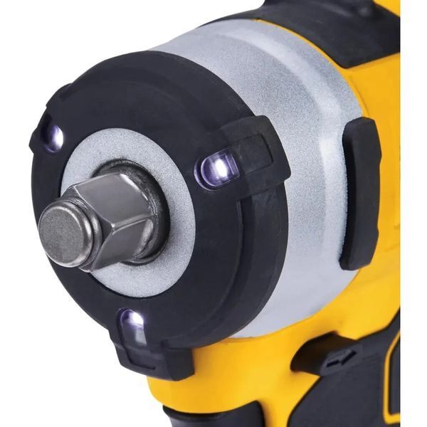 Гайковерт ударний акумуляторний безщітковий DeWALT DCF901P1 (акум 5 ампер) : 12В, 338 Нм, 1/2 оригінал кейс DCF901P1 фото