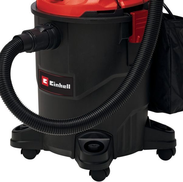 Потужний пилосос будівельний Einhell TC-VC 1825 A : 1250 Вт, 180 мБар, 25л (2342485) 2342485 фото