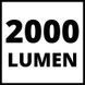 Потужний прожектор гібридний Einhell TE-CL 18/2000 LiAC - Solo : з АКБ 18V 2.5 Ah, 2000 lm 4514114&nbsp;4512097 фото 8