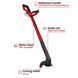 Акумуляторний тример Einhell GC-CT 18/2411 Li P-Solo (18В/каркас) 3411115 фото 2