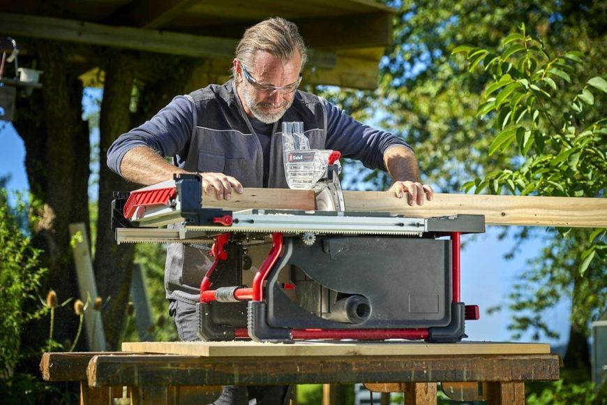 Потужна настільна пила Einhell Professional TP-CC 10 T : 2000 Вт, диск 254мм (4340435) 4340435 фото