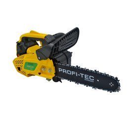 Потужна бензинова ланцюгова пилка (бензопила) PROFI-TEC PT-2500 : 1.1 кВт, шина 30см ( 002108) 002108 фото
