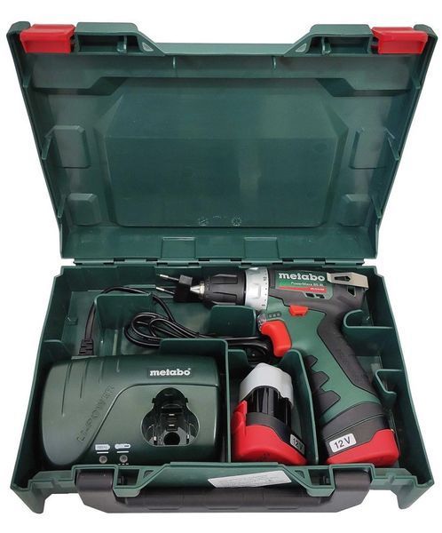 Акумуляторний шурупокрут Metabo PowerMaxx BS BL, 12 V / 2.0 Ah 601721500 фото