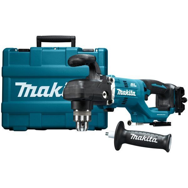 Професійний акумуляторний кутовий дриль Makita DDA450ZK : 18V, без АКБ, крутний момент 70 Нм, 1400 об/хв DDA450ZK фото