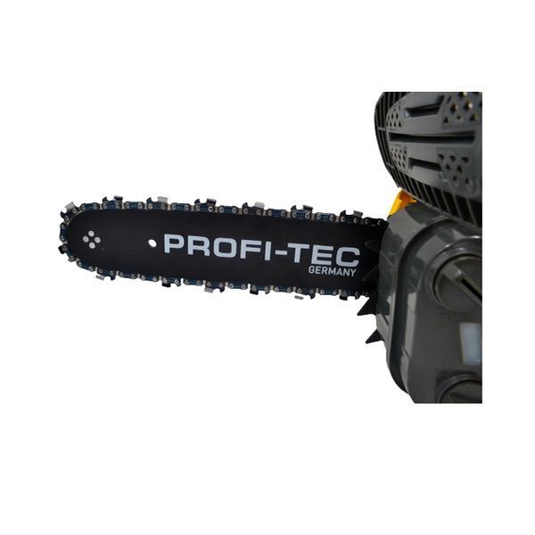 Потужна бензинова ланцюгова пилка (бензопила) PROFI-TEC PT-2500 : 1.1 кВт, шина 30см ( 002108) 002108 фото