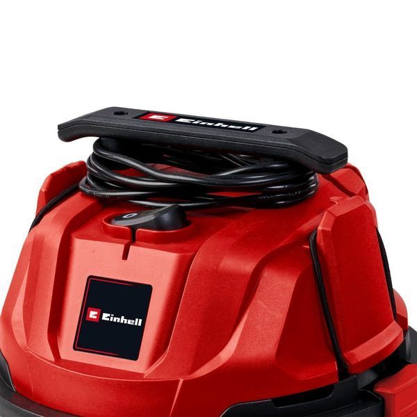 Потужний пилосос будівельний Einhell TC-VC 1820 : 1250 Вт, 180 мБар, 20л (2342480) 2342480 фото