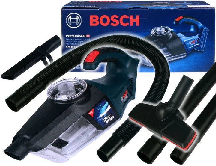 Ручний пилосос Bosch GAS 18V-1 Professional акумуляторний, пилосос для машини 06019C6200 фото