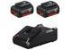 Професійний зарядний пристрій Bosch GAL 18V-40 + 2 АКБ 18V 4Аh Bosch GBA (1600A019S0) 1600A019S0 фото 1