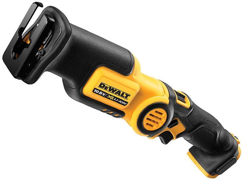 Акумуляторна шабельна пила DeWALT DCS310N: без Акб 10.8В, 2700 ход/хв. Електроножовка DCS310N фото