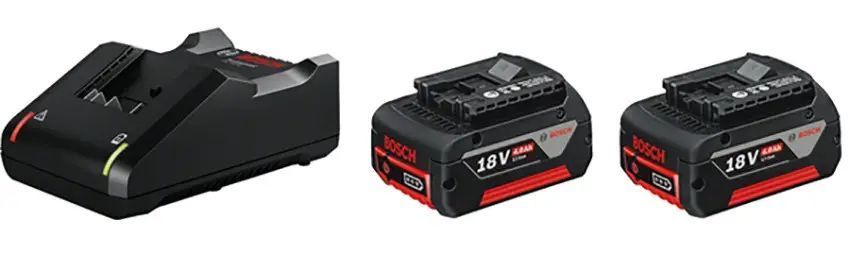 Професійний зарядний пристрій Bosch GAL 18V-40 + 2 АКБ 18V 4Аh Bosch GBA (1600A019S0) 1600A019S0 фото