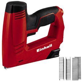 Степлер електричний (цвяхозабивний) електростеплер Einhell TC-EN 20 E : скоба 6-14 скобозабивний пістолет (4257890) 4257890 фото