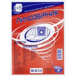 Одноразові пилозбірники для пилососа СЛОН SB-02 С-ІІ Bosch / Siemens SB-02 С-ІІ фото