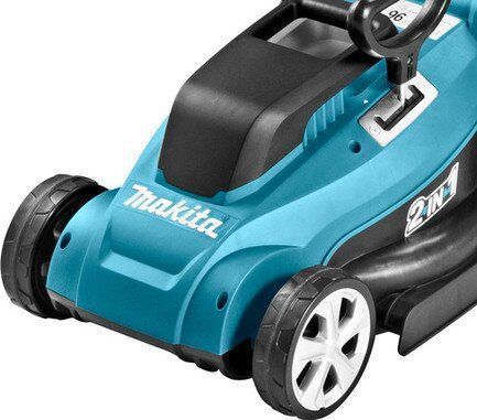 Професійна електрична газонокосарка Makita ELM3720 : 1400 Вт, 3400 об/хв, висота скошування 20/40/55 мм ELM3720 фото