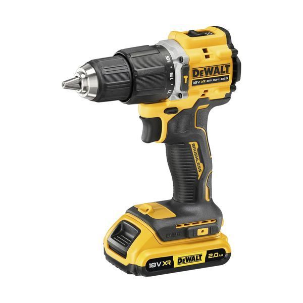 Дриль-шурупокрут акумуляторний безщітковий ударний 100 YEARS DeWALT DCD100YD2T : з АКБ 2шт-18V 2.0 Ah DCD100YD2T фото