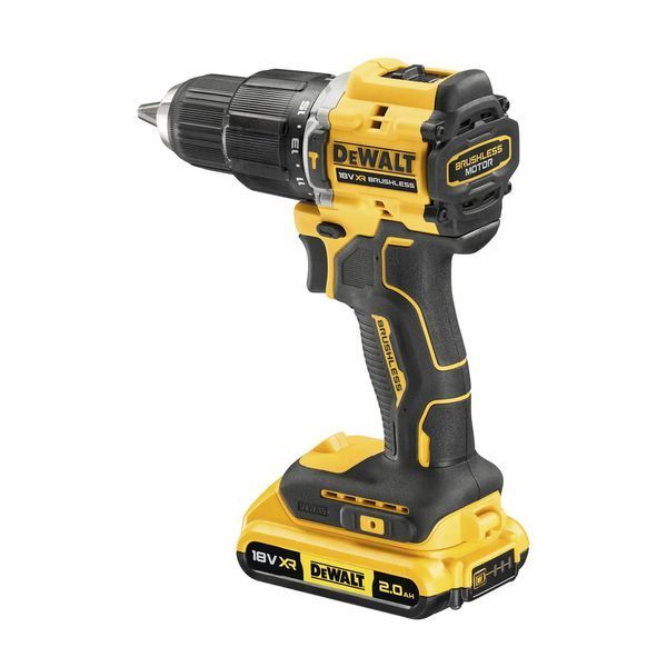 Дриль-шурупокрут акумуляторний безщітковий ударний 100 YEARS DeWALT DCD100YD2T : з АКБ 2шт-18V 2.0 Ah DCD100YD2T фото