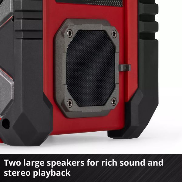 Гібридна радіостанція Einhell TE-CR 18 Li DAB+/FM/BT - Solo 3407995 фото