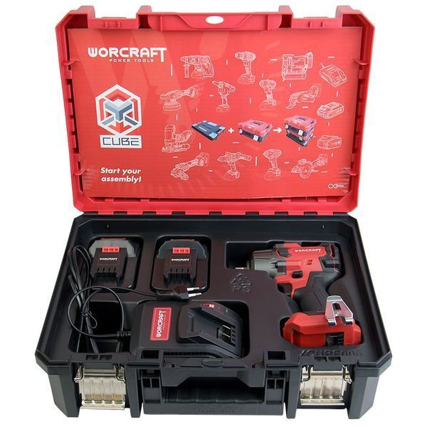 Акумуляторний безщітковий гайковерт WORCRAFT XCUBE006 (13245) 850Hm 13245 фото