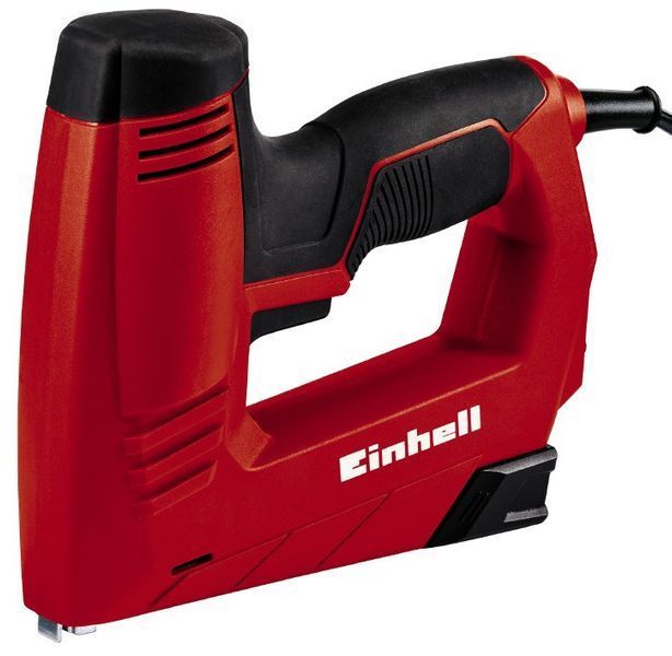 Степлер електричний (цвяхозабивний) електростеплер Einhell TC-EN 20 E : скоба 6-14 скобозабивний пістолет (4257890) 4257890 фото
