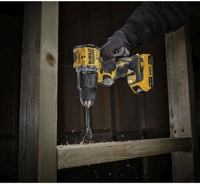 Дриль-шурупокрут акумуляторний безщітковий ударний 100 YEARS DeWALT DCD100YD2T : з АКБ 2шт-18V 2.0 Ah DCD100YD2T фото