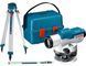 Професійний оптичний нівелір Bosch Professional GOL 20 D в кейсі з штативом BT 160, лінійкою GR 500, діапазон 60 м 0601068402 фото 1