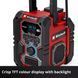 Гібридна радіостанція Einhell TE-CR 18 Li DAB+/FM/BT - Solo 3407995 фото 2