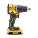 Дриль-шурупокрут акумуляторний безщітковий ударний 100 YEARS DeWALT DCD100YD2T : з АКБ 2шт-18V 2.0 Ah DCD100YD2T фото 3