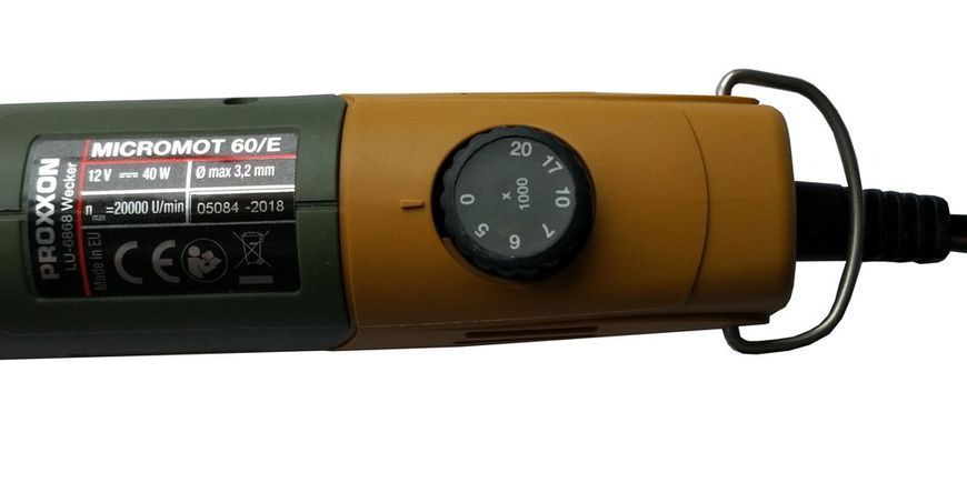 Високоточна бормашина (гравер) Proxxon Micromot 60/E (28515), Кейс, 34додаткових насадки, Німеччина 28515 фото