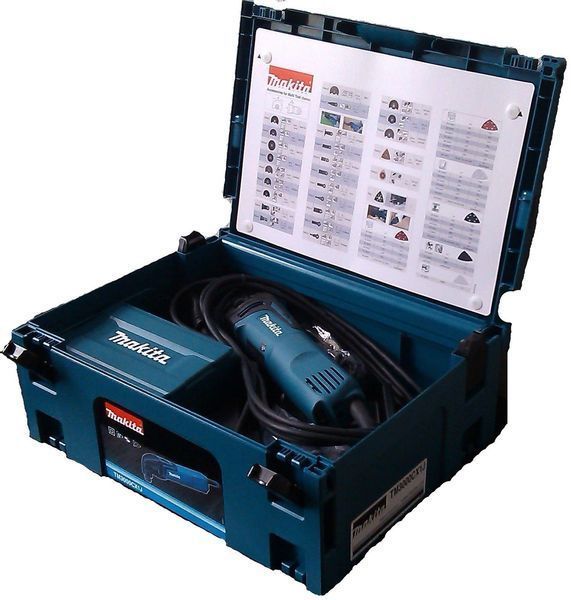 Багатофункціональний інструмент (РЕНОВАТОР) MAKITA TM3000CX1J 1563 фото