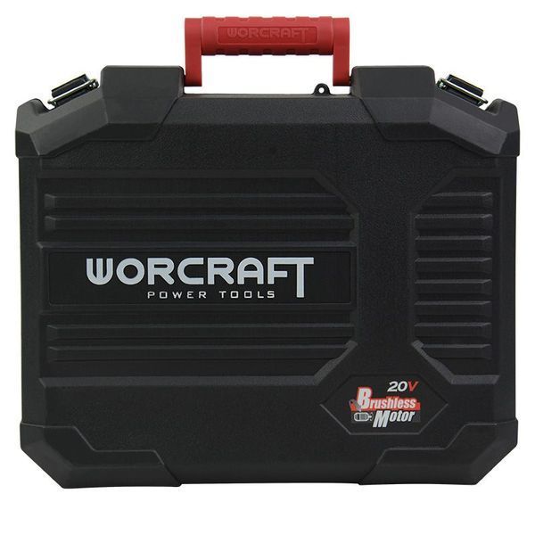 Акумуляторний безщітковий гвинтоверт ударний WORCRAFT CIS‑S20LiBM‑260 (13274) з АКБ та ЗП і кейс, Крутний до 260 Нм 13274 фото