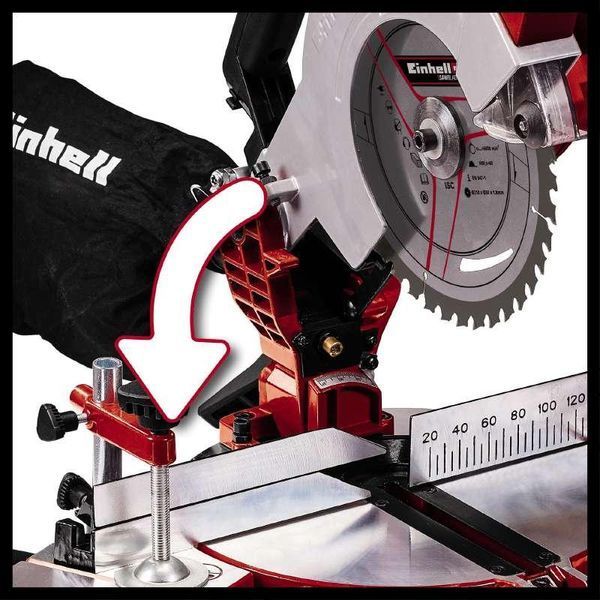Пила торцювальна акумуляторна Einhell TE-MS 18/210 Li - Solo (4300890) 4300890 фото