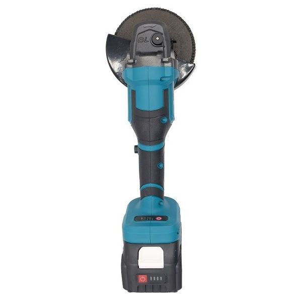 Потужна кутова безщіткова шліфмашина PROFI-TEC PGA202BL POWERLine : з АКБ 2шт-20V 4.0Ah, диск 125 мм, 8500 об/хв 006296 фото