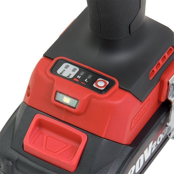Акумуляторний безщітковий гвинтоверт ударний WORCRAFT CIS‑S20LiBM‑260 (13274) з АКБ та ЗП і кейс, Крутний до 260 Нм 13274 фото
