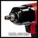 Професійний гайковерт пневматичний ударний для автосервісу Einhell TC-PW 610 : 610 Hm, 142 л/хв пневмо гайковерт 4138960 4138960 фото 3