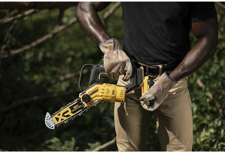 Професійна міні-пилка ланцюгова акумуляторна безщіткова DeWALT DCMPS520N : без АКБ, шина 20см (DCMPS520N) DCMPS520N фото