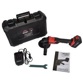 КШМ Болгарка акумуляторна Vitals Master ALs 18125 Kit SmartLine+ (125мм, акб 4Аг, кейс) 184443 фото