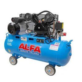 Потужний масляний поршневий компресор AL-FA ALC 100-2 : 100 л, 3.8кВт, 8 бар (ALC-100-2) ALC 100-2 фото