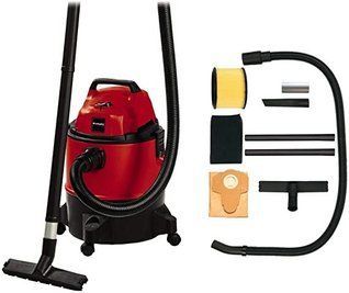 Потужний професійний вакуумний промисловий пилосос для прибирання Einhell TC-VC 1825 : 1250 Вт, 25л (2342430) 2342430 фото