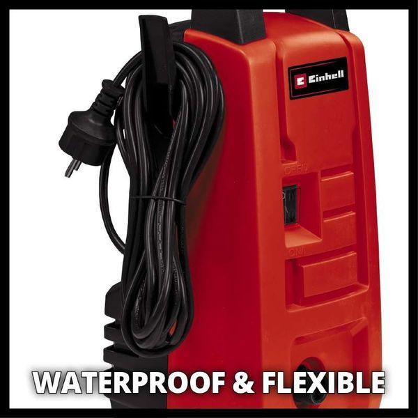 Потужна мийка високого тиску Einhell TC-HP 90: 1200 Вт, тиск в системі макс. 90 бар, 372 л/год (4140740) 4140740 фото