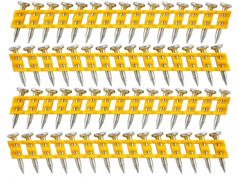 Цвяхи по м&rsquo;якому бетону для степлера DCN890 DeWALT DCN8901040 : 40 х 2.6 - 1005 шт, DCN8901040 фото