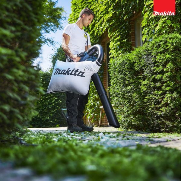 Потужна акумуляторна повітродувка-пилосос Makita DUB363ZV : без АКБ, швидкість повітря 65 м/с, об'єм повітря 13,4 м&sup3;/хв DUB363ZV фото