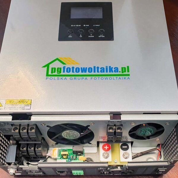 Сонячний фотоелектричний інвертор OFF-GRID PWM3KW50A PWM 3 KW + WiFi + акумулятор Bass Polska AGM BP-5976 (х2) KPWM3KW50A фото