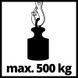 Тельфер Einhell TC-EH 500 (2255140): 1000 Вт, 250/500 кг, без шківа/зі шківом 11,5 м/5,7 м 2255140 фото 9