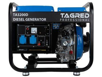 Дизельний генератор 2,9 кВт TAGRED TA3200D (220В) TA3200D фото