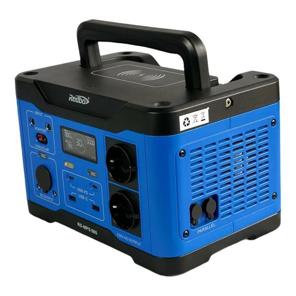 Потужна портативна зарядна станція REDBO Portable Power Station 800W : RD-MPS800W, USBx2, 300 Вт RD-MPS800W фото