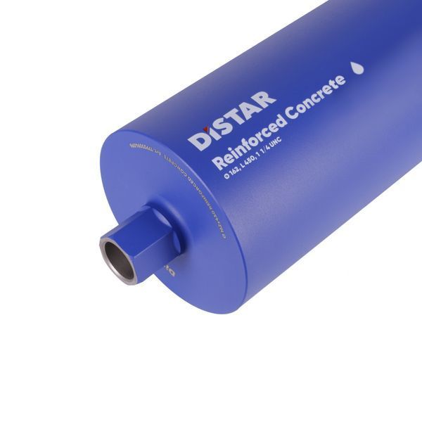 Професійне свердло алмазне Distar DDS-W 162x450x1 1/4 UNC Reinforced concrete (17903094096) 17903094096 фото