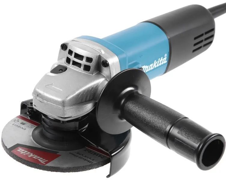 Професійна кутова шліфувальна машина Makita 9558 HNG : 840 Вт, &Oslash; диска 125х22,23 мм, 11000 об/хв, вага 2.1 кг 9558HNG фото