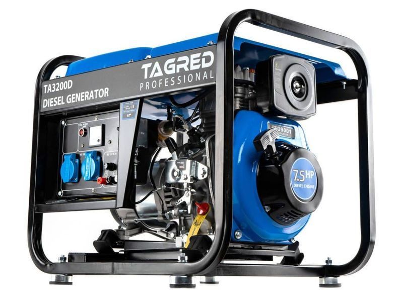 Дизельний генератор 2,9 кВт TAGRED TA3200D (220В) TA3200D фото