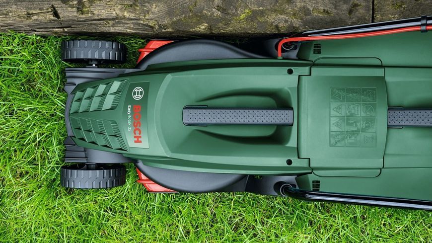 Потужна газонокосарка електрична Bosch EasyRotak 32-205 : 1.2 кВт, ширина захвата 32 см (06008A6300) 06008A6300 фото