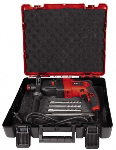 Потужний електричний перфоратор Einhell TC-RH 620 4F Kit : 620 Вт, 2.2 Дж, 1250 об/хв, 5200уд/хв 4257992 фото